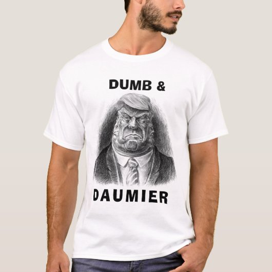 DUMB & DAUMIER T-SHIRT (Voorkant)