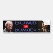 Dumb Democraten Bumpersticker (Voorkant)