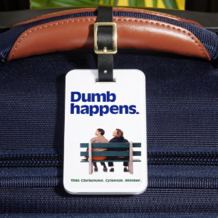Dumb en Dumber   Duim gebeurt Bagagelabel