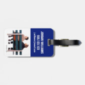 Dumb en Dumber | Duim gebeurt Bagagelabel (Achterkant horizontaal)