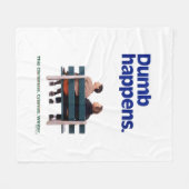 Dumb en Dumber | Duim gebeurt Fleece Deken (Voorkant (Horizontaal))