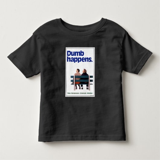 Dumb en Dumber | Duim gebeurt Kinder Shirts (Voorkant)