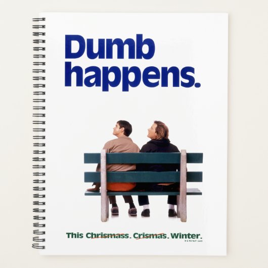 Dumb en Dumber | Duim gebeurt Planner (Voorkant)