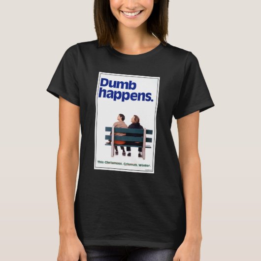 Dumb en Dumber | Duim gebeurt T-shirt (Voorkant)