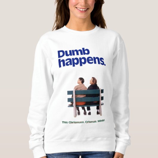 Dumb en Dumber | Duim gebeurt Trui (Voorkant)