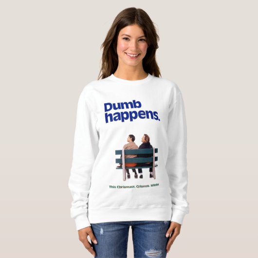 Dumb en Dumber | Duim gebeurt Trui (Voorkant volledig)