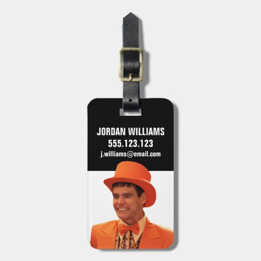 Dumb en Dumber | Kerst van Lloyd Bagagelabel (Voorkant verticaal)