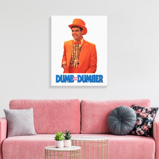 Dumb en Dumber | Kerst van Lloyd Canvas Afdruk (Insitu (Woonkamer))