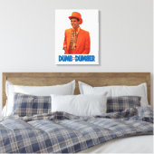 Dumb en Dumber | Kerst van Lloyd Canvas Afdruk (Insitu (Slaapkamer))