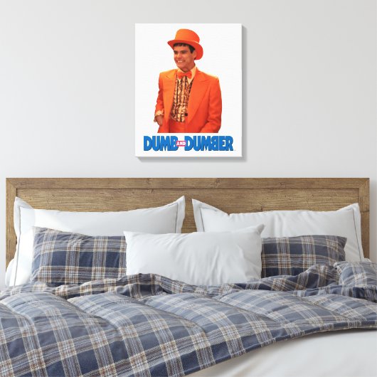 Dumb en Dumber | Kerst van Lloyd Canvas Afdruk (Insitu (Slaapkamer))