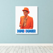 Dumb en Dumber | Kerst van Lloyd Canvas Afdruk (Insitu (Houten vloer))