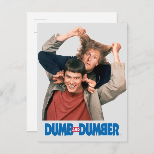 Dumb en Dumber | Lloyd en Harry Briefkaart (Voorkant / Achterkant)