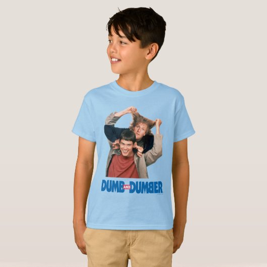 Dumb en Dumber | Lloyd en Harry T-shirt (Voorkant volledig)