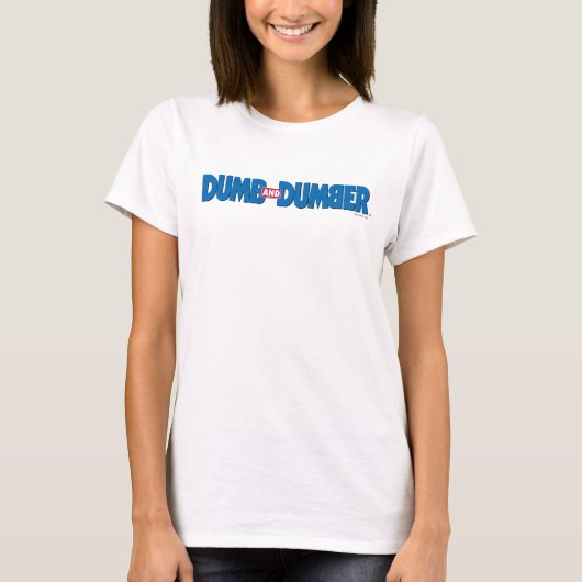 Dumb en Dumber Logo T-shirt (Voorkant)