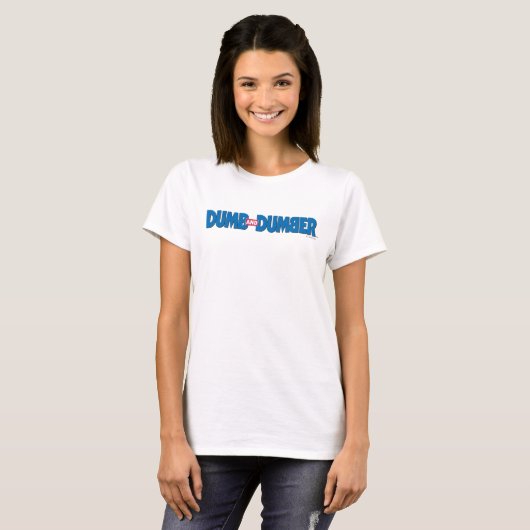 Dumb en Dumber Logo T-shirt (Voorkant volledig)