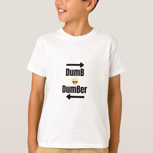 Dumb en Dumber T-shirt (Voorkant)