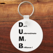 DUMB SLEUTELHANGER (Voorkant)