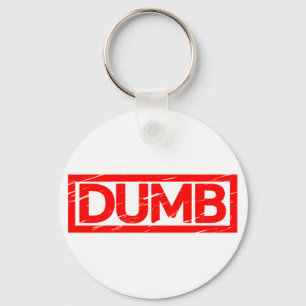 Dumb Stamp Sleutelhanger