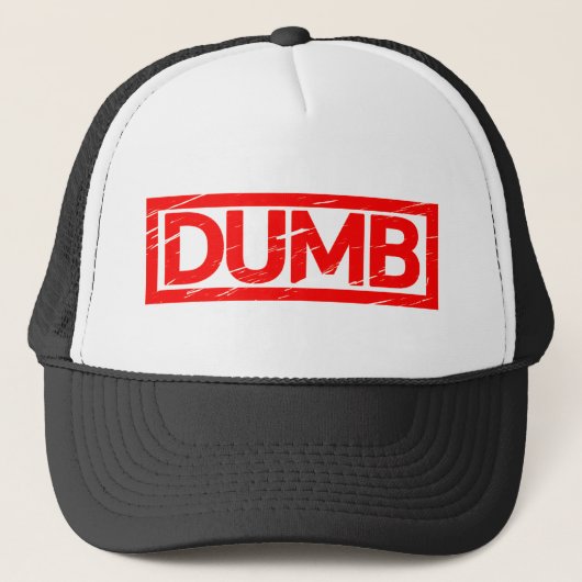 Dumb Stamp Trucker Pet (Voorkant)