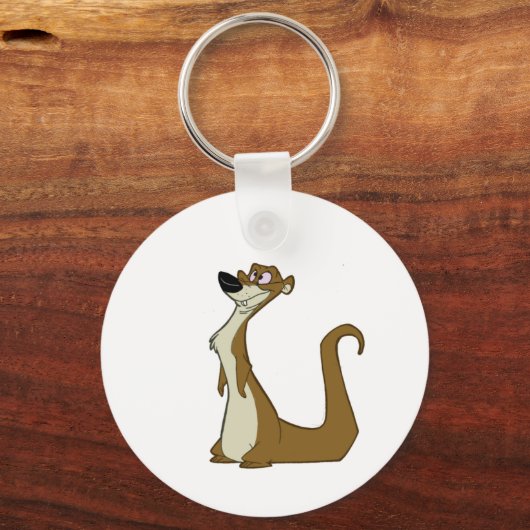 Dumb Weasel Sleutelhanger (Voorkant)