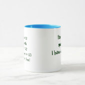 Dumb ziet er vrij uit  mok (Midden)