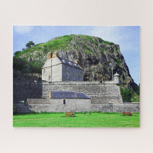 Dumbarton Castle, Dumbarton Rock trip /Scotland Legpuzzel (Horizontaal)