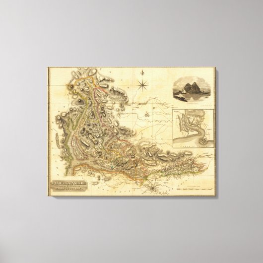 Dumbartonshire Canvas Afdruk (Voorkant)