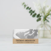 Dumbbelgewichten | Fitness Gezondheid Visitekaartje (Staand voorkant)