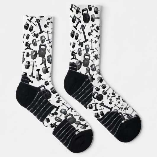 Dumbbell Barbell Sokken (Rechts)