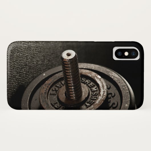 Dumbbell Case-Mate iPhone Case (Achterkant (horizontaal))