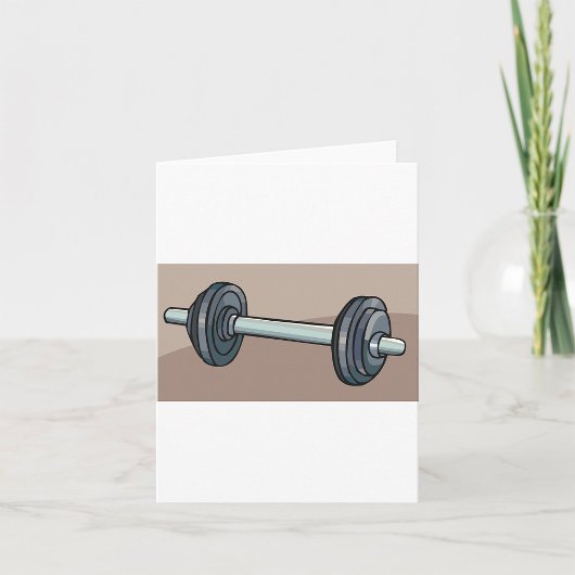 Dumbbell Gewicht Kaart