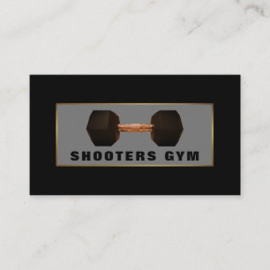 Dumbbell Gewicht, Persoonlijke trainer, Gym Instru Visitekaartje