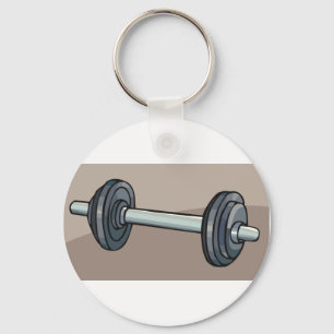 Dumbbell Gewicht Sleutelhanger