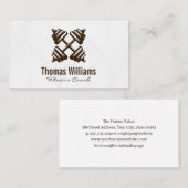 Dumbbell Illustrations | Fitness Visitekaartje (Voorkant / Achterkant)