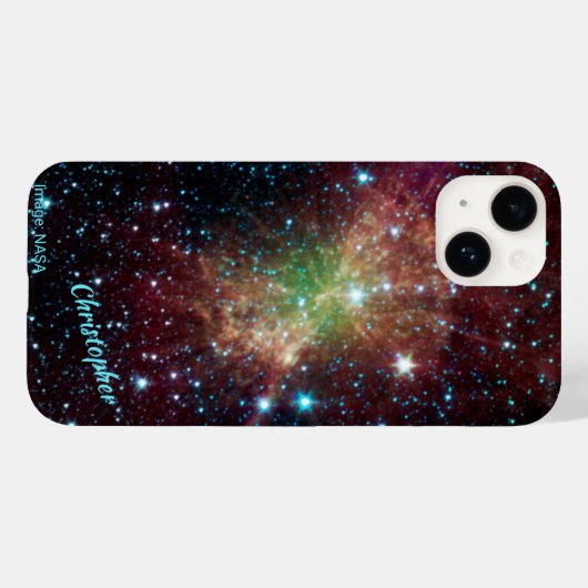 Dumbbell nebula jouw naam astronomie Case-Mate iPhone case (Achterkant (horizontaal))
