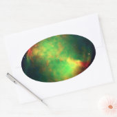 Dumbbell Nebula op Taurus Ovale Sticker (Envelop)