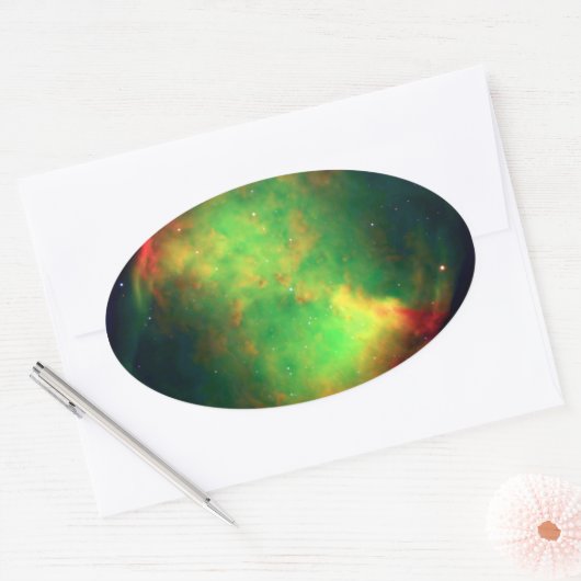 Dumbbell Nebula op Taurus Ovale Sticker (Envelop)