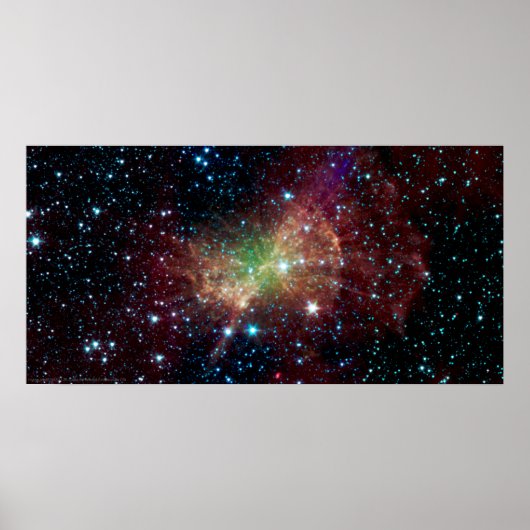Dumbbell Nebula - Vulpecula Constellation Poster (Voorkant)