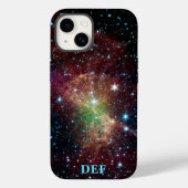 Dumbbell nevel naam initialen astronomie Case-Mate iPhone case (Achterkant)