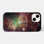 Dumbbell-nevel naam initialen astronomie iPhone hoesje (Achterkant horizontaal)