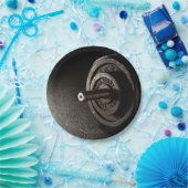 Dumbbell Papieren Bordje (Feest)