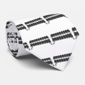 Dumbbell Rack Stropdas (Opgerold)