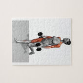 Dumbbell Single Leg Deadlift 2 Legpuzzel (Horizontaal)