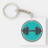Dumbbell Sleutelhanger (voorkant)
