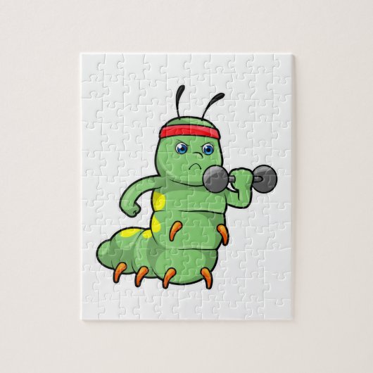 Dumbbell-training voor een derde pijler bij Sterkt Legpuzzel (Verticaal)