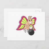 Dumbbell — Vliegbestendigheidsopleiding Briefkaart (Voorkant / Achterkant)