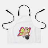 Dumbbell — Vliegbestendigheidsopleiding Schort (Voorkant)