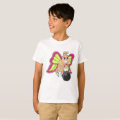 Dumbbell — Vliegbestendigheidsopleiding T-shirt (Voorkant volledig)