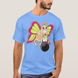 Dumbbell — Vliegbestendigheidsopleiding T-shirt