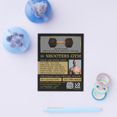 Dumbbell Weight, Personal trainer, Gym Adverteren Flyer (Enkel)